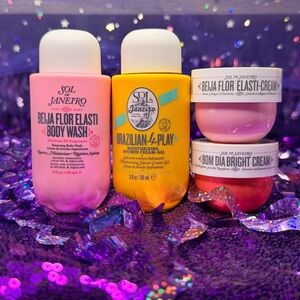SOL DE JANEIRO Gift Set - 4 Pieces Brazilian 4 Play ** Bom Dian ** Beija Flor